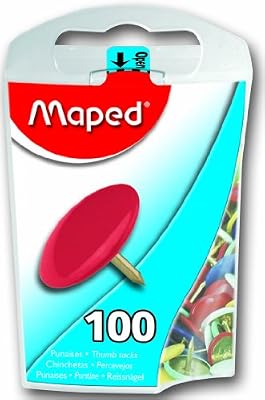 Maped Punaises, recouvertes de plastique, diamètre: 10 mm