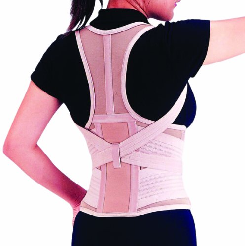 Dynamix Ortho - Soporte para mantener la espalda recta y reducir el dolor lumbar, talla L (81-102 cm)