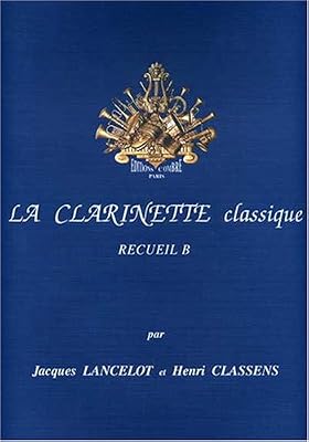 COMBRES La Clarinette classique vol.B