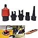 Produktbild Schimer Ventiladapter SUP-Pumpenadapter für Ventile Aufblasbare Kanus Schlauchboote Standard Schrader Konventionelle Luftpumpe Luftventiladapter, Ventiladapter SUP Adapter
