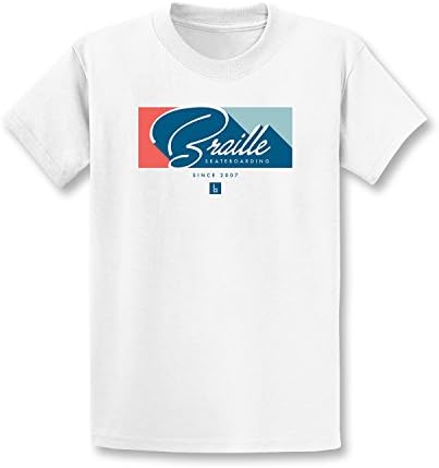 Braille New 3D T-Shirt - White