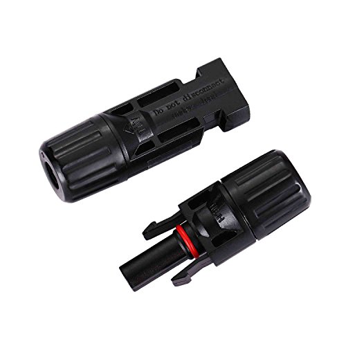 Fafada 5 Paar MC4 Solarstecker Solar 5 Stecker 5 Buchse Kupplung Stecker Buchse Kupplung Stecker Neu - 5