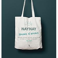 Tote bag personnalisé "[Prénom], Témoin d'amour"