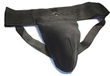Martial Arts,KickBoxing Groin Guard BLACK with Cup Size SENIOR