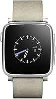 Pebble Time Steel Smartwatch - Silver