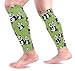 Produktbild Cute Panda With Bamboo Calf Compression Sleeves Leg Compression Socks for Calves Running Men Women Youth Best for Shin Splint Muscle Pain (1 Pair)