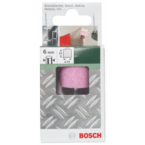 Bosch 2609256547 DIY Schleifstift – Scheibe 6 mm, 60 mm, 25, 25, (1) - 2