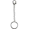 GADIEMKENSD 10cm Long Pocket Key Ring, Credit Card Wallet Key Chain with Lobster Clasp Keyfob for Men and Women