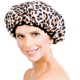 BETTY DAIN The Socialite Collection Shower Cap Safari Spots (Model: BDC5250)
