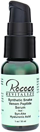 RococoLife Synthetic Snake Venom Peptide Serum with Syn-Ake Hyaluronic Acid - 1oz