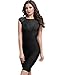 Produktbild Adyce Women Evening Dress for Christmas Party BandageDressBlack Evening Clubwear Sexy Bodycon XS