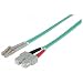 Produktbild INTELLINET LWL Kabel LC/SC OM3 20m tuerkis 50/125um Duplex Multimode