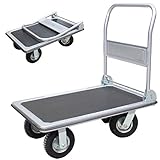 ✅ für den sicheren und einfachen Transport von z.B. Kisten, Kartons, Werkzeugen. Schwere Lasten mühelos transportieren, Unterstützung bei Umzügen, einsetzbar in der Werkstatt, Garage, Garten, wo Unterstützung benötigt wird.