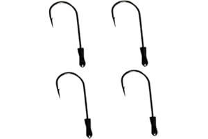 ‎PREDAX Predax Trailer Hook - 4 Zusatzhaken, Angelhaken, Haken für Jigs, Spinnerbaits, Chatter, Kunstköder, Raubfischhaken, Hechthaken, Zanderhaken