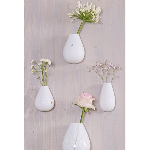 Räder – ZUHAUSE Wandvase Porzellan Baum Höhe 13 cm - 2