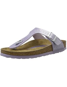 Birkenstock Damen Gizeh Birko-Flor Softfootbed Zehentrenner(Schmal)