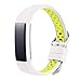 Produktbild squarex exquisite Neue Art und Weise Sport Silikon Armband Strap Band für Fitbit Alta HR, damen, weiß, AS Show