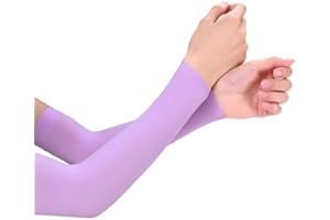 KANGKAI Arm Sleeves, SUN UV Protection Ice Sleeves for Driving Cycling Golf Basketball Warmer Cooling Arm Sleeves UPF 50 Sunblock Protective Gloves for Men Women Adults Covering Tattoos