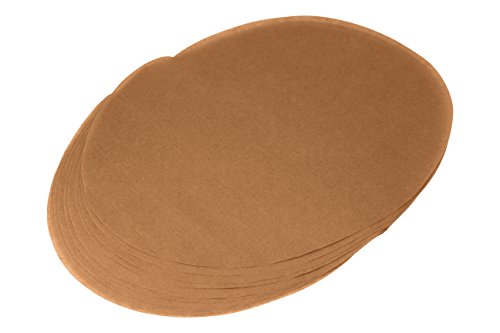 Betty’s Dampfgarpapier Passend Für Thermomix® TM5, Garpapier, Dämpfpapier, Schonend Dampfgaren, Handarbeit Aus Deutschland (30 Stück, Braun) - 2