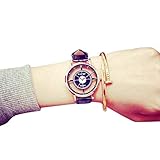Uhren Damen Armbanduhr Frauen Neutral Uhr Persönlichkeits Armbanduhr Einfache Analoge Handgelenk Standuhren Einzigartige Hohle Uhr Wrist Delicate Watch,ABsoar