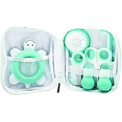 Bébé Confort Set de Toilette Sailor pour bébé (thermomètre, ciseaux, coupe-ongles, brosse, peigne) - Bleu
