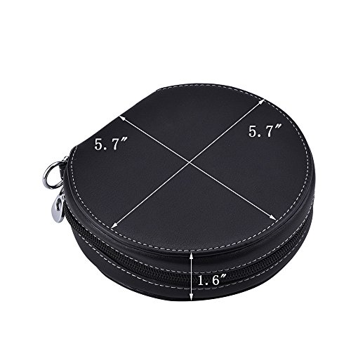 Mudder tragbare 20 CD Disc Aufbewahrungstasche Case CD / DVD Tasche für Auto, Haus, Büro und Reisen - 7