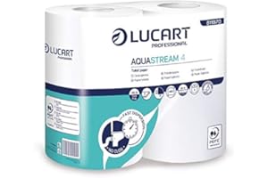 LUCART PROFESSIONAL Lucart Papel higiénico acuastrea 4 rollos