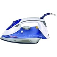 Singer SNG 5.22 - Plancha de vapor, 250 ml, 2200 W, color blanco y azul