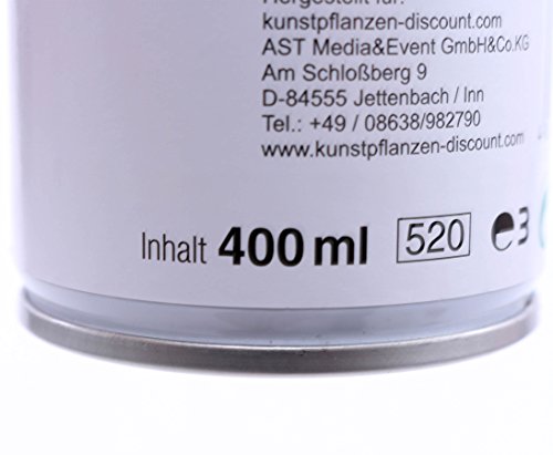 UV-Schutz-Spray 400ml farbneutral für Kunstpflanzen und Seidenblumen – Kunsblumen künstliche Blumen Kunstpflanzen künstliche Pflanzen Blumen - 3
