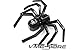 Produktbild 3D Emblem Spinne Schwarz Schaumstoff Kleberückseite von VmG-Store Halloween Deko Kostüm Schminke
