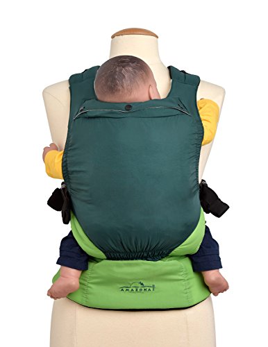 Amazonas Baby Trage Amazonas Babytrage Smart Carrier Ultra Light, grün, One Size, 021520 - 6