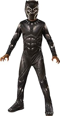 Rubies- Rubie's Officiel Black Panther Avengers Endgame-Taille 5-6 ans-I-700657M Déguisement, Enfants Unisexes, I-700657M, Multicouleur