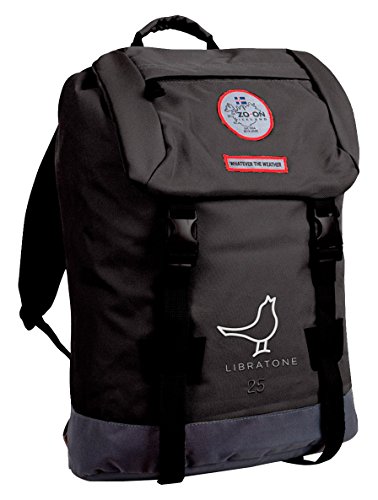 Zo-on H1641-BLACK Hengifoss Libratone Laptop-Rucksack 25 L schwarz