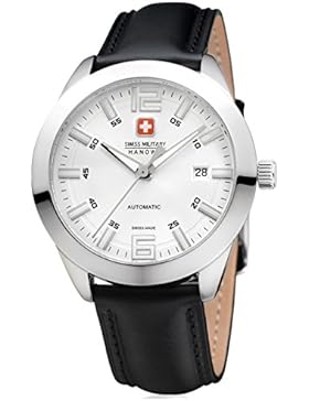 Swiss Military Hanowa Pegasus Automatik Herrenuhr Armbanduhr 05-4185.04.001 Swiss Made Saphirglas Gehäuse Edelstahl...