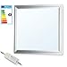 Produktbild LEDVero 1er Set 30x30cm Ultraslim LED Panel dimmbar  10W, 800lm, 6000K Deckenleuchte mit Befestigungsclips und EMV2016 Trafo -Kaltweiß- Energieklasse A