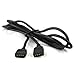 Produktbild 1m SMD LED RGB Kabel schwarz oder weiß Verlängerungskabel Verlängerung Verbindungskabel für Streifen Strips 100cm