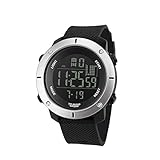 YEARNLY Jungen Digitaluhren, Kinder Sport wasserdicht Digital Uhren mit Alarm/Timer/El Licht, Blau Kinderuhren Outdoor Armbanduhr Jugendliche Jungen