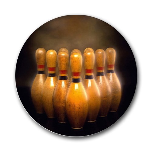 Bowling Round Mousepad Mouse Pad Great Gift Idea
