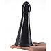 Produktbild QQ Schwarze GroßE Anal Plug WeihnachtsmüTze GroßE Dildo Butt Plug Anal Spielzeug Massage Erwachsene Geschlechtsprodukte Penis Flirt Masturbieren Sex Shop