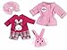 Produktbild Nenuco - Babypuppe Pack Geschenkeset Deluxe für Puppen von 35 cm Jersey + Hose + Mantel + Tasche