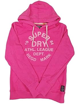 Superdry Damen Kapuzenpullover rosa rose
