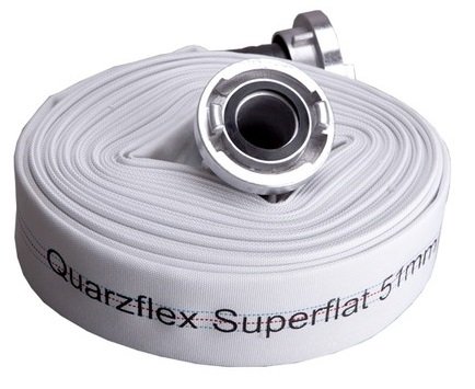 Quarzflex Industrie Bauschlauch C 52 mm 30 m Rolle incl. Gummischutz