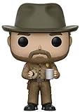 Material 100% vinilo Stranger Things- Figura de Vinilo Hopper with Donut (Funko 14425)