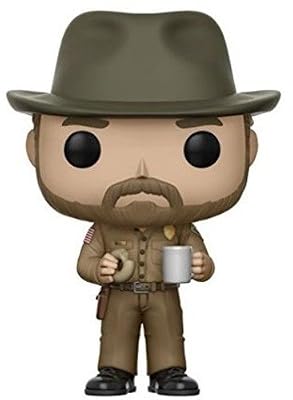 Funko - Figurine Pop Vinyle -Choses Étranges Hopper avec Doughnut, 14425