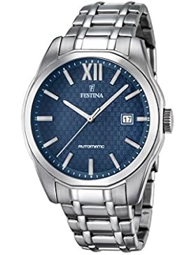 Festina Herren-Armbanduhr Retrograde Analog Automatik Edelstahl F16884/3