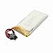 Price comparison product image Move&Moving(TM) MP3 MP4 2Pin JST-SM Plug Rechargeable 1S Lipo Battery 3.7V 850mAh 15C