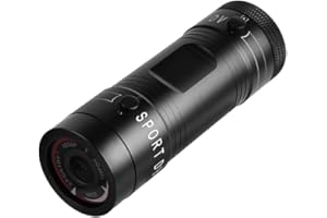 LAZMIN Tragbare Sport-DV-Kamera, 1080P Full HD wasserdichte Fahrrad-DV-DVR-Videokamera mit Mikrofon für Extreme Outdoor-Abenteuer