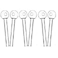 Hooker Fookers 4 Inch Glass Oil Burner Pipe (Pack of 6)