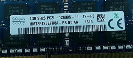 HYNIX 1x 4 GB 204 pin DDR3L-1600 SO-DIMM (1600Mhz, PC3L-12800S, CL11) - PART HMT351S6EFR8A-PB