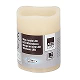 mit warmweißem flackerndem Kerzenlichtimitation